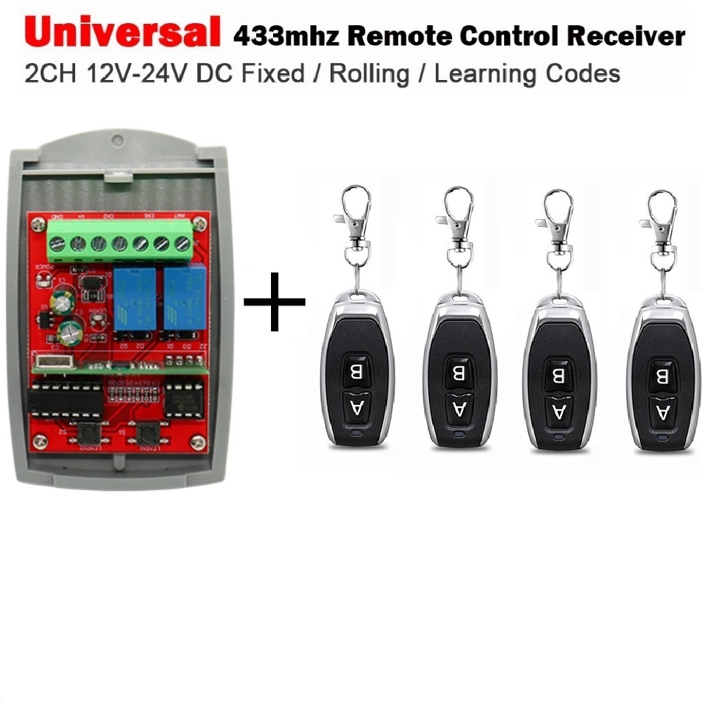 Switch Opener Tool - Universal 2 Channel 12V-24V Garage Door