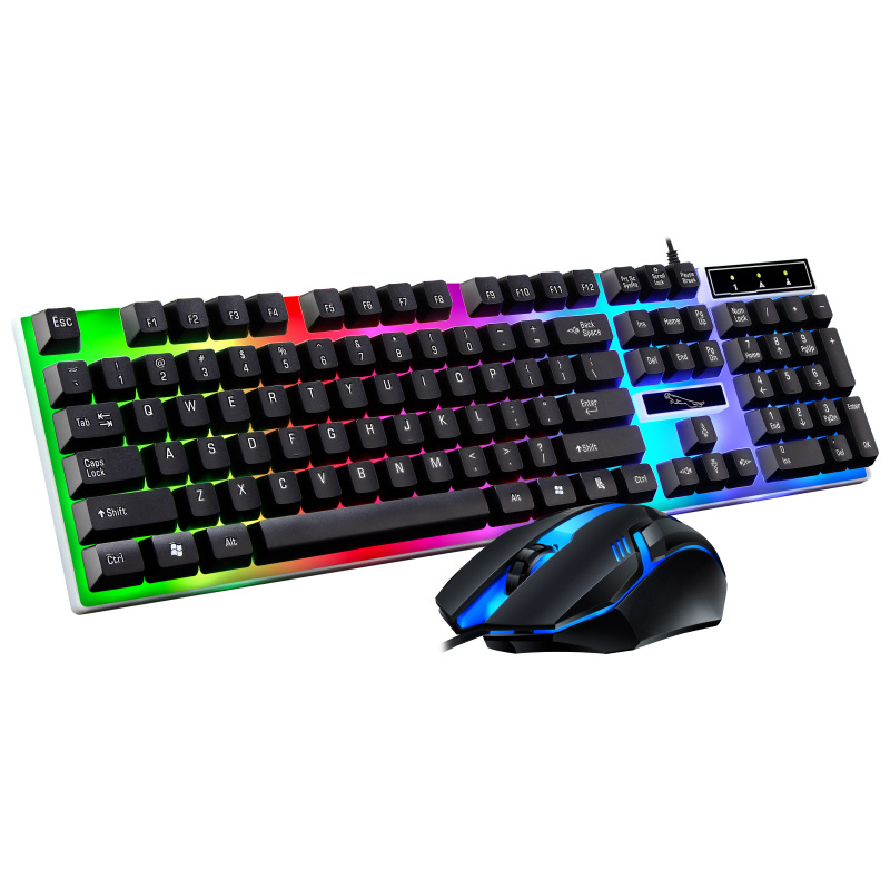 Gaming Keyboard And Mouse Combo - RGB Gaming Keyboard Gamer Keyboard And