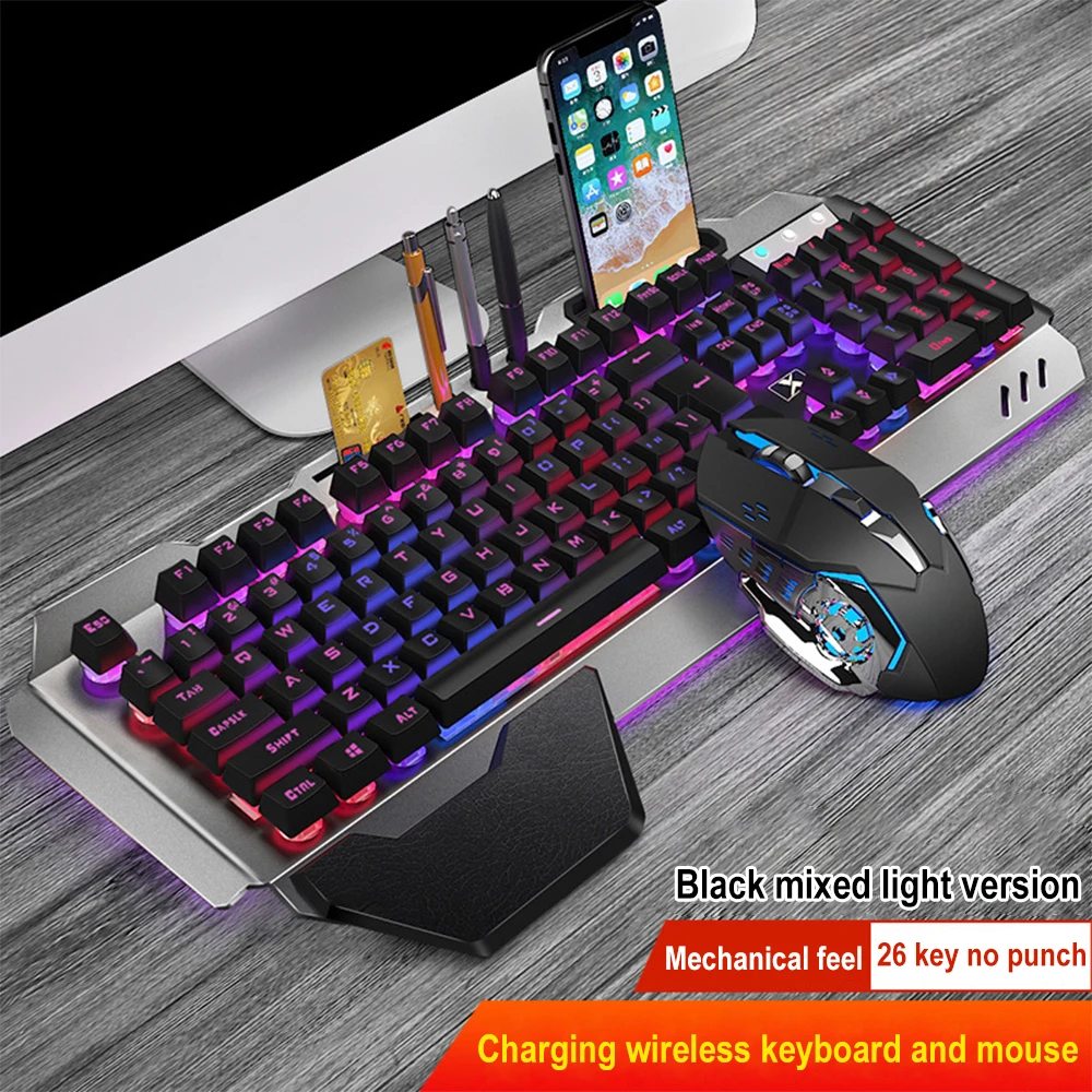 K680 Rechargeable 2.4G wireles - огляд і ціна Gaming Keyboard And Mouse Combo Wireless