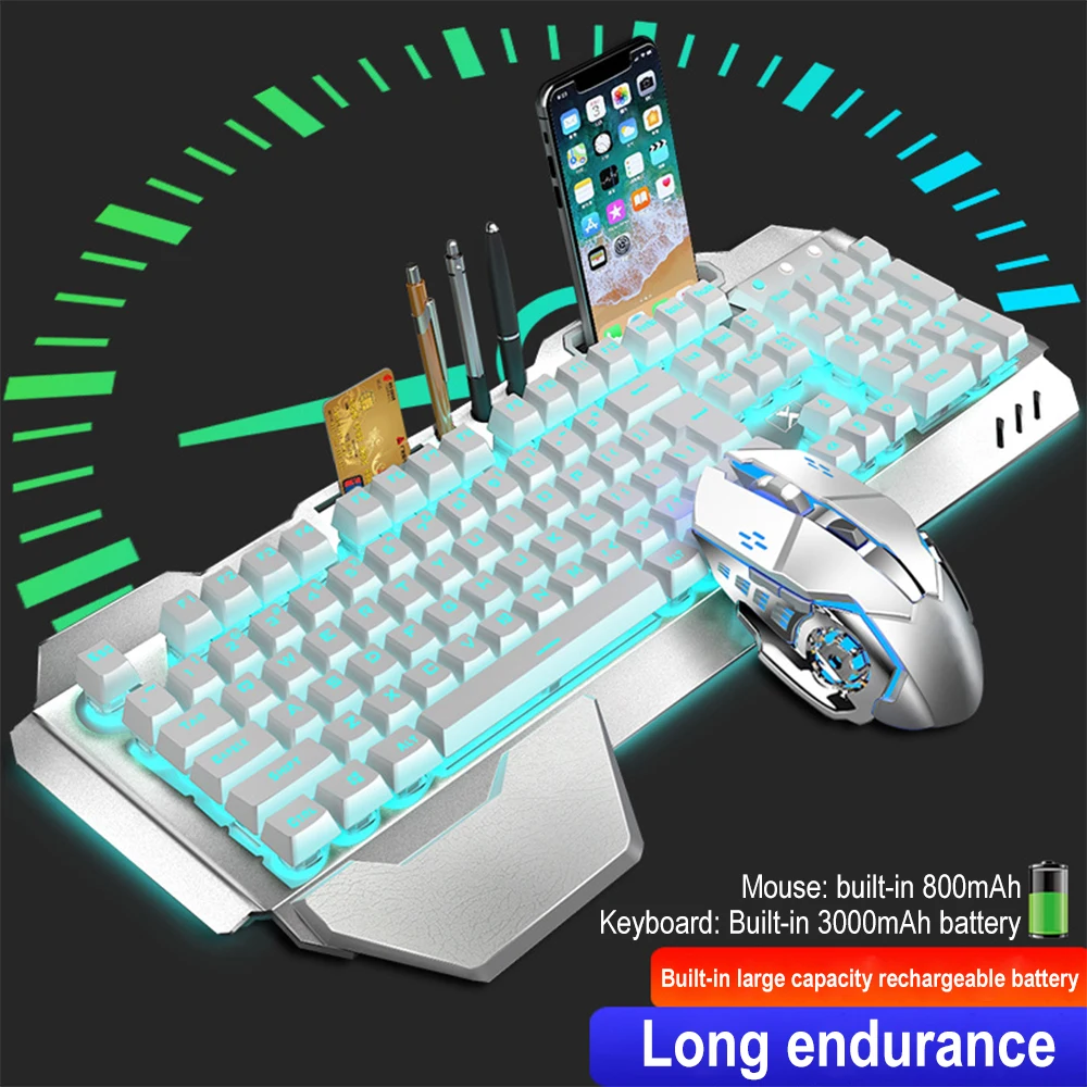 K680 Rechargeable 2.4G wireles - огляд і ціна Gaming Keyboard And Mouse Combo Wireless