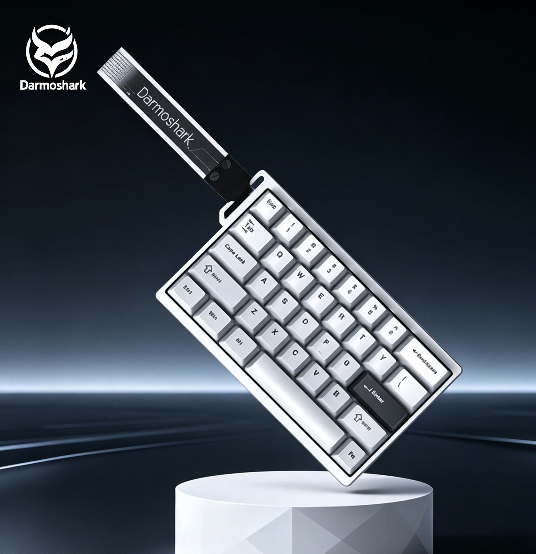 Darmoshark KT35 Magnetic Switc - огляд і ціна Gaming Keyboard Hand