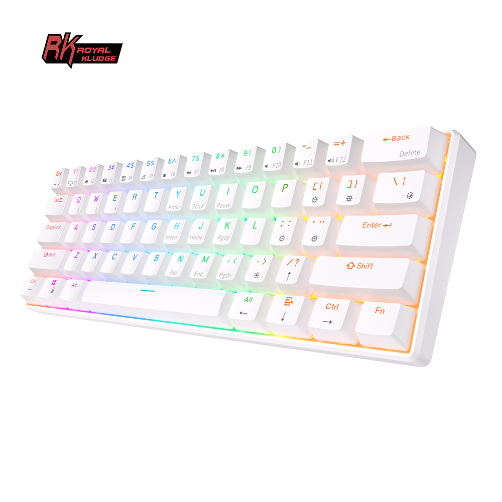 RK Royal Kludge RK61 2.4G Wire - огляд і ціна Gaming Keyboard Thocky