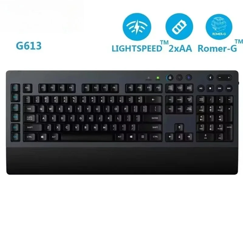 Original G613 Light Speed Wire - огляд і ціна Gaming Keyboard Hand