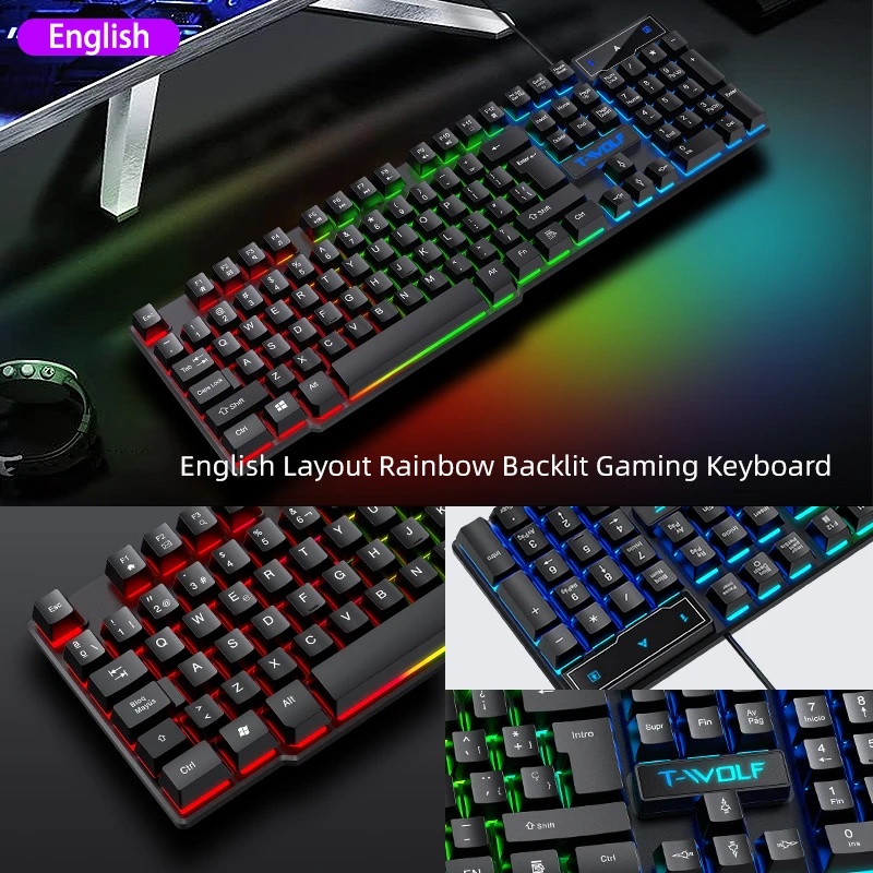 5-in-1 Set Gaming Combo Keyboa - огляд і ціна Gaming Keyboard Mouse Set
