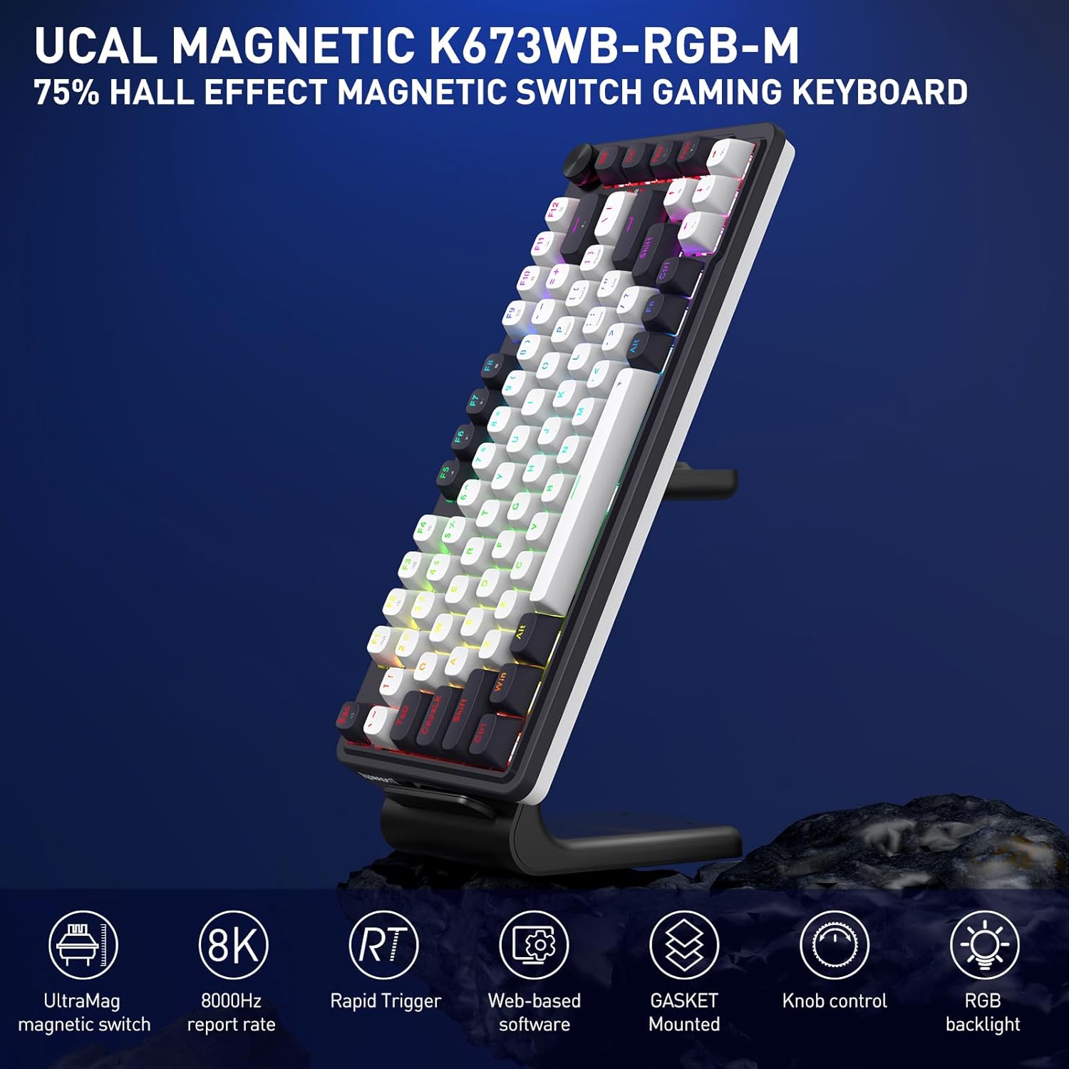 Redragon K673 HE Rapid Trigger - огляд і ціна Gaming Keyboard Thocky