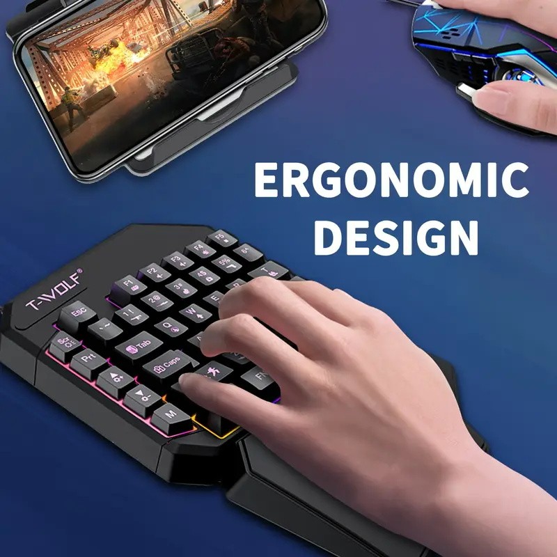 FocusOnPC TF900 2-in-1 Mobile  - огляд і ціна Gaming Keyboard And Mouse Combo