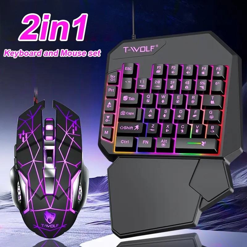 FocusOnPC TF900 2-in-1 Mobile  - огляд і ціна Gaming Keyboard And Mouse Combo