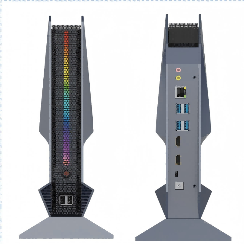 Desktop Mini Gaming Computer C - огляд і ціна Intel Cpu Core I7