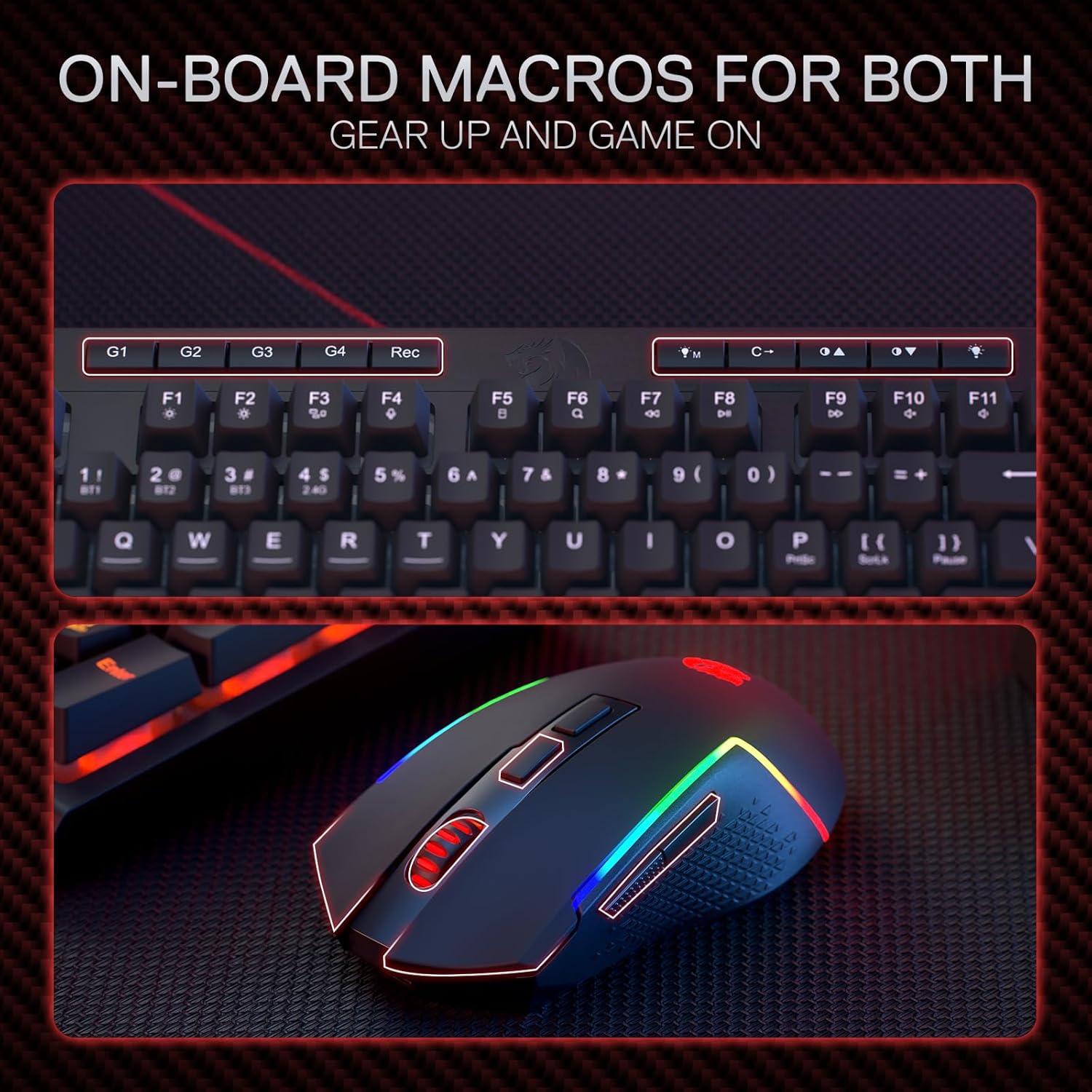 Redragon S142 Wireless Gaming  - огляд і ціна Gaming Keyboard And Mouse For Xbox