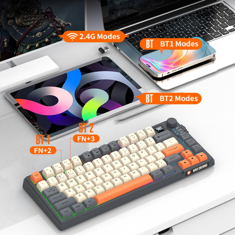 XUNFOXK92 Wired Film Keyboard  - огляд і ціна Gaming Keyboard Hand