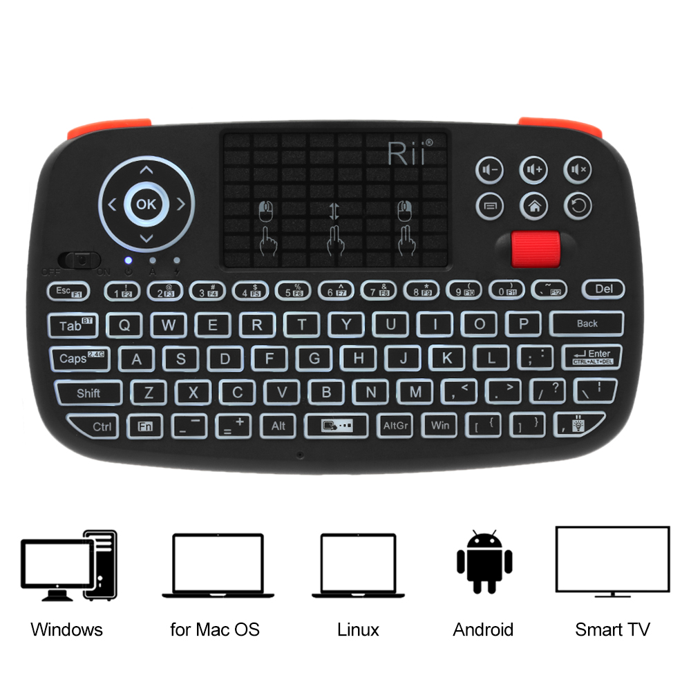 Rii I4 Mini BT Wireless Keyboa - огляд і ціна Gaming Keyboard Hand